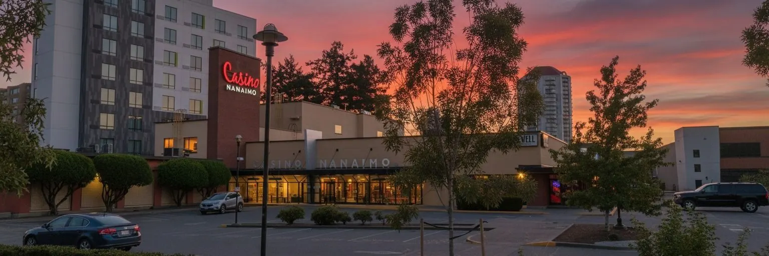 Casino Nanaimo at sunset — Casino Nanaimo