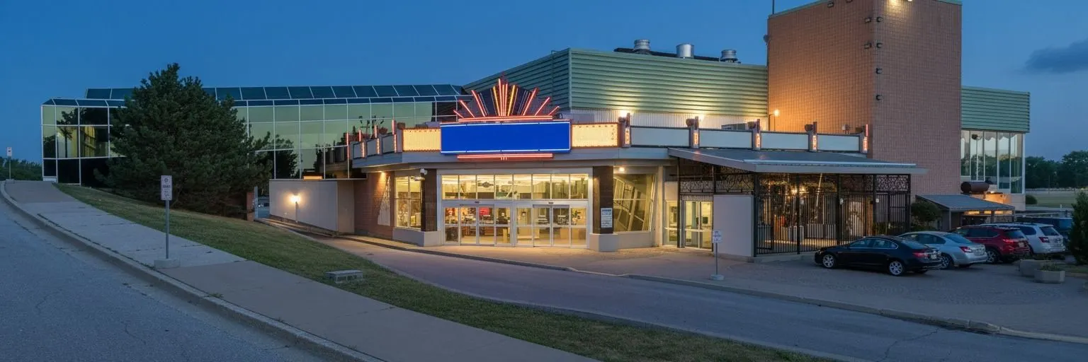 Gateway Casinos Sarnia at dusk — Gateway Casinos Sarnia