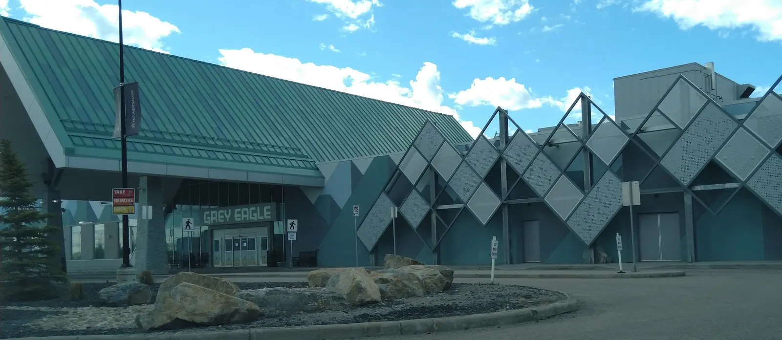 The entrance of Grey Eagle Resort & Casino — Grey Eagle Resort & Casino