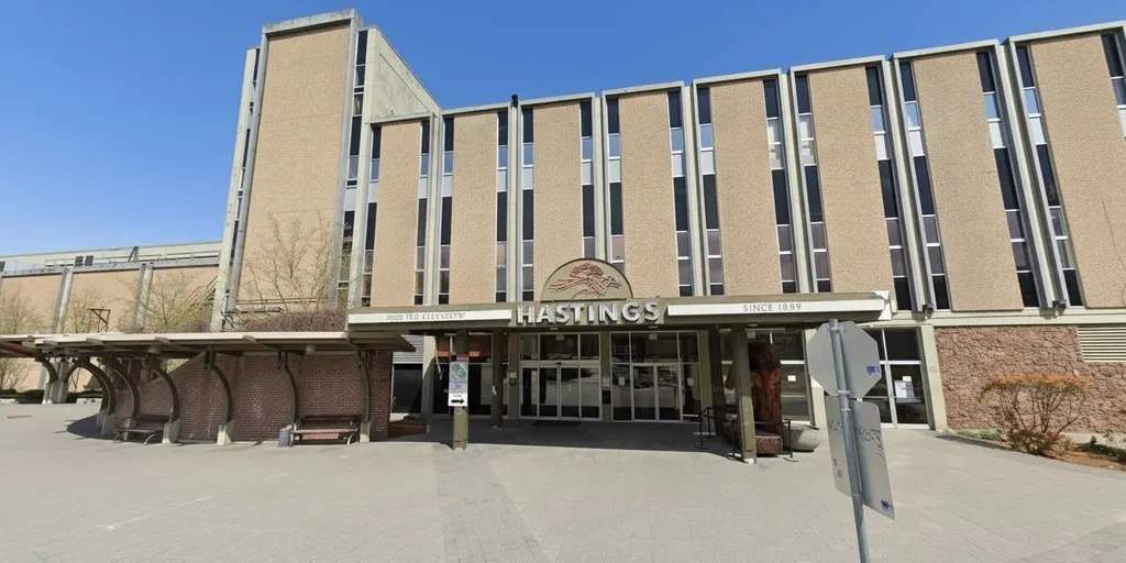 Hastings entrance on the racecourse grounds — Hastings Casino