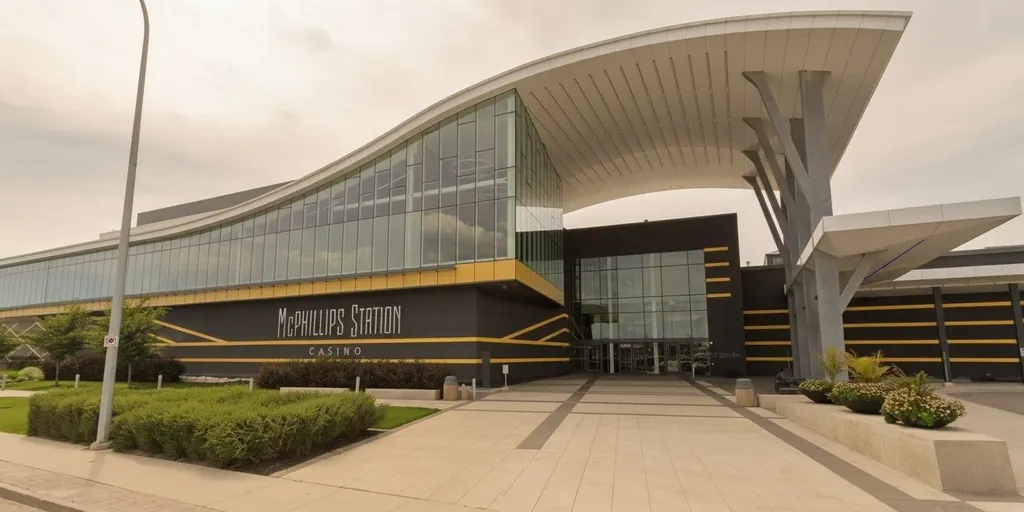 McPhillips Station Casino main entrance — McPhillips Station Casino