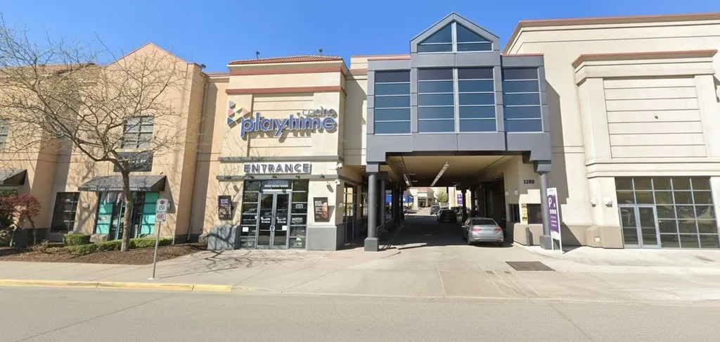 Playtime Casino entrance on the street — Playtime Casino Kelowna