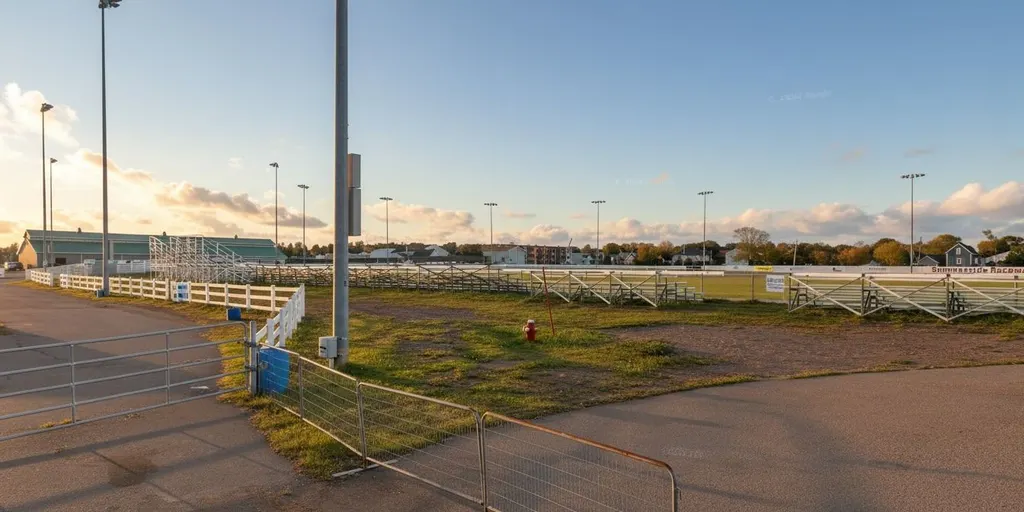 The racetrack at Red Shores Summerside — Red Shores at Summerside
