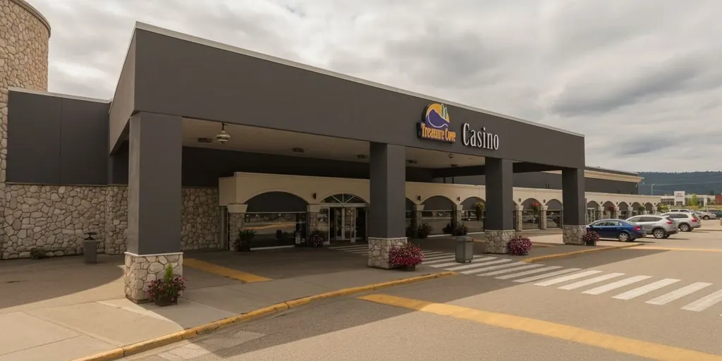 Treasure Cove Casino entrance canopy — Treasure Cove Casino & Bingo